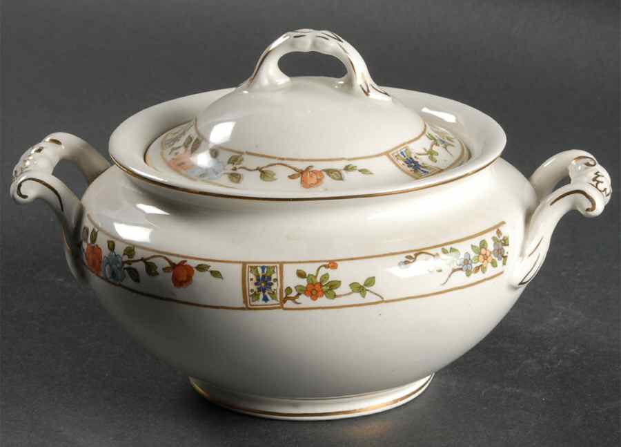 JB71 Sugar Bowl & Lid by Johnson Brothers-1
