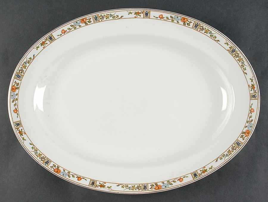JB71 16" Oval Serving Platter by Johnson Brothers-1
