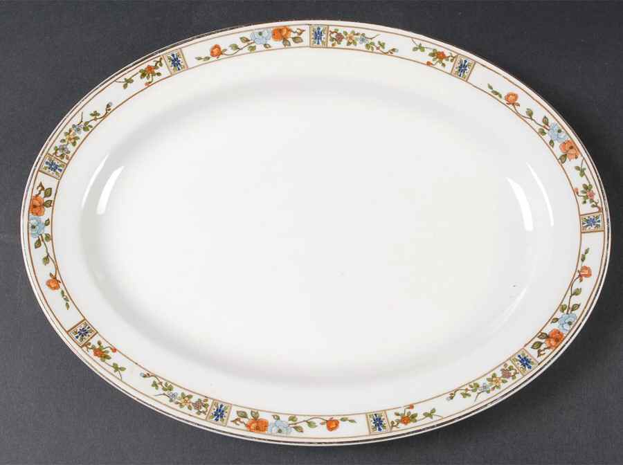 JB71 12" Oval Serving Platter by Johnson Brothers-1