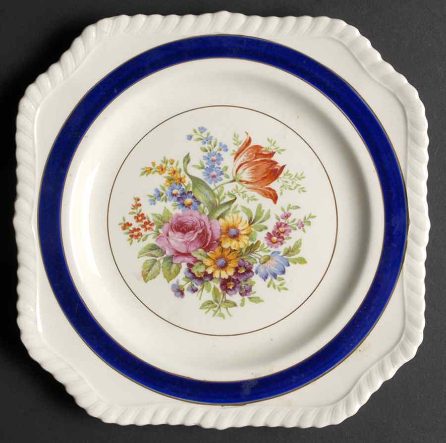 Ranelagh Square Salad Plate by Johnson Brothers-1