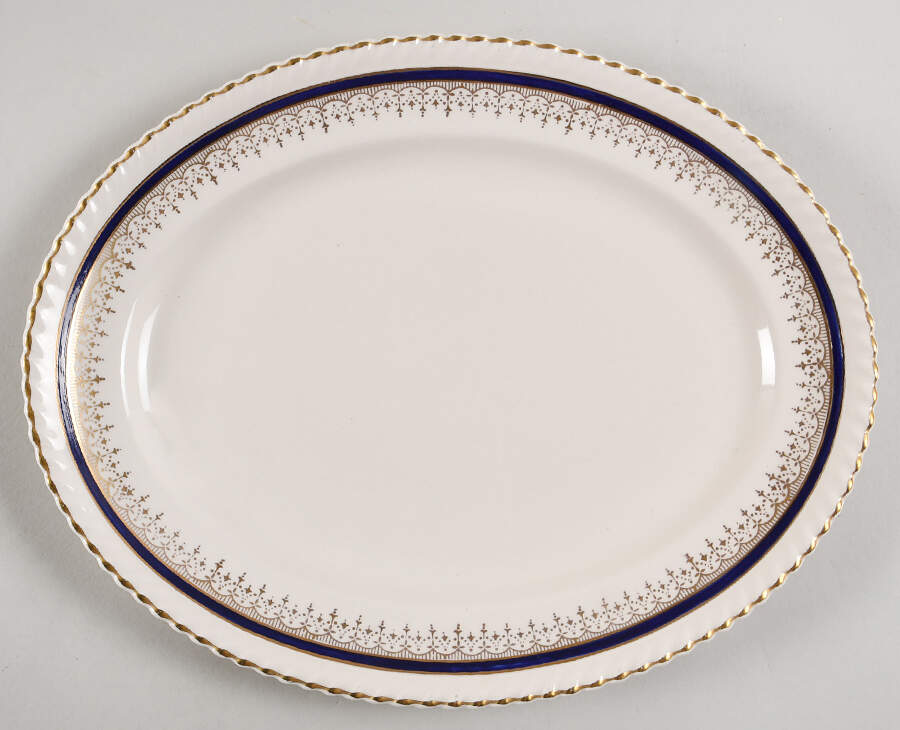 JB83 11" Oval Serving Platter by Johnson Brothers-1