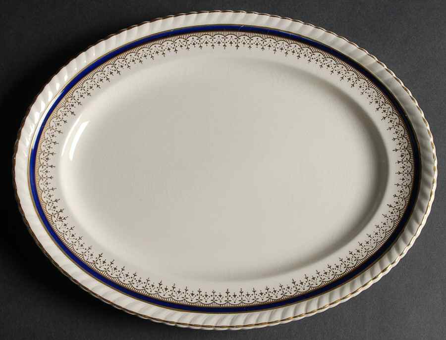 JB83 10" Oval Serving Platter by Johnson Brothers-1