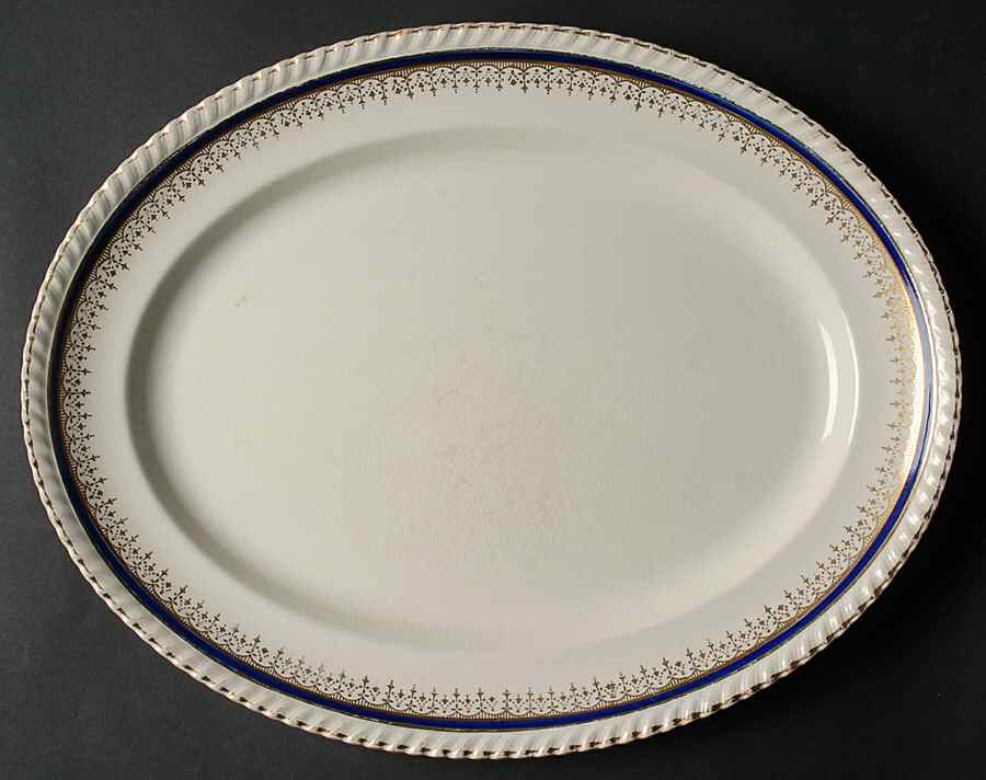 JB83 13" Oval Serving Platter by Johnson Brothers-1