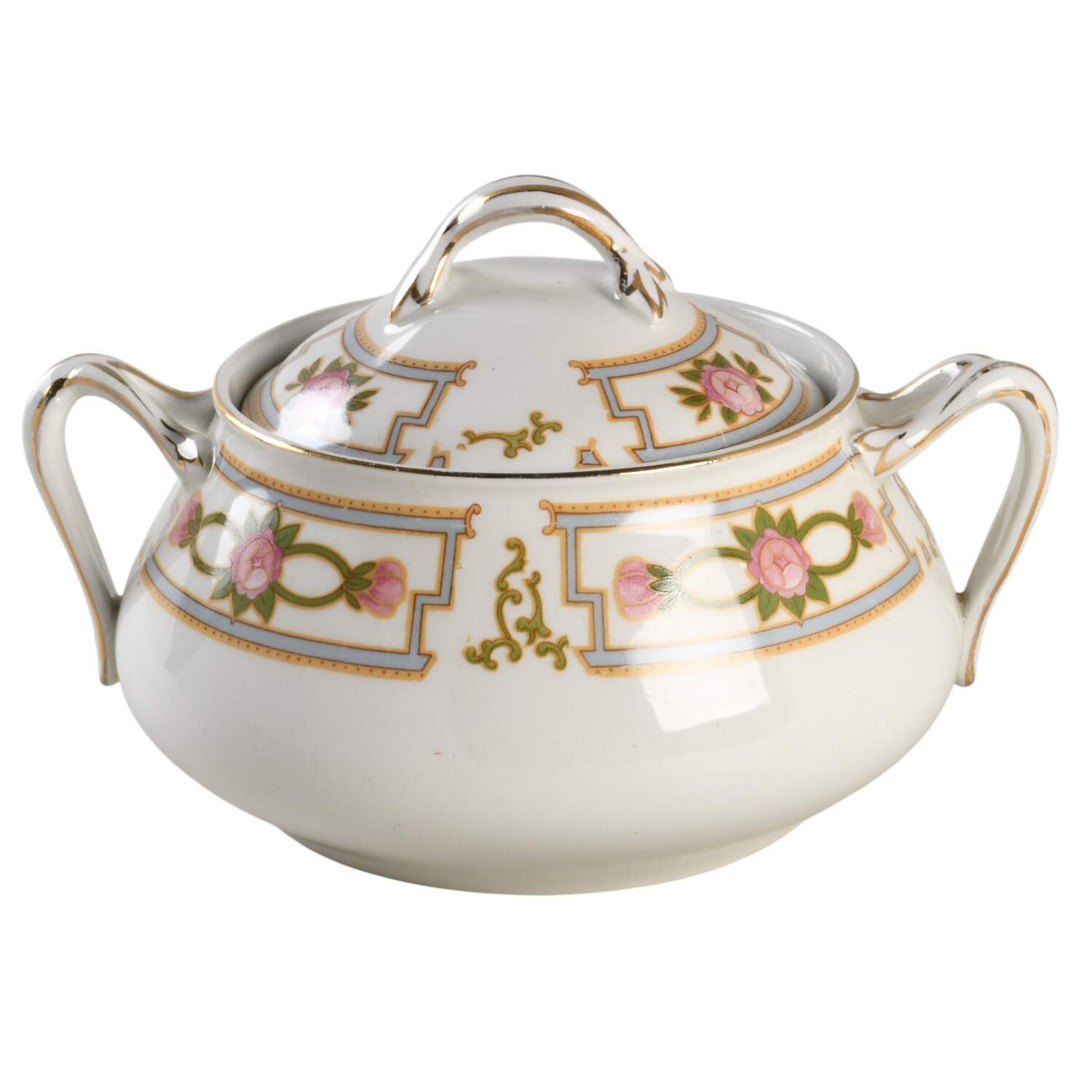 JB92 Sugar Bowl & Lid by Johnson Brothers-1