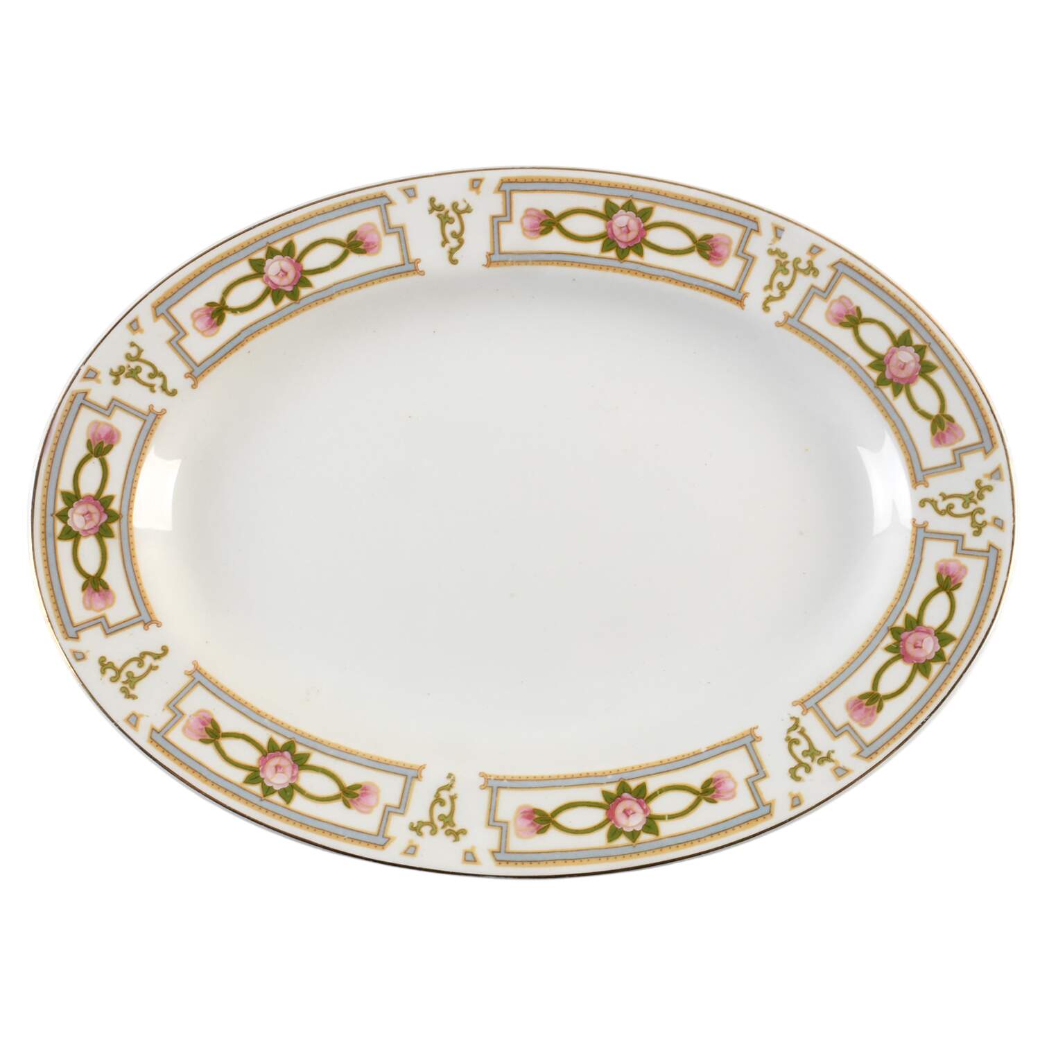 JB92 10" Oval Serving Platter by Johnson Brothers-1