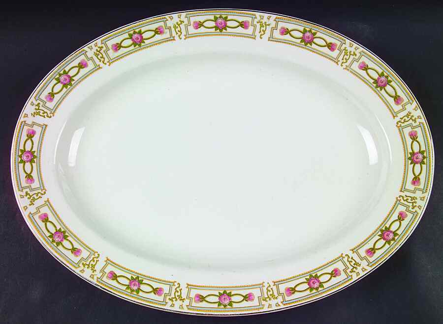 JB92 16" Oval Serving Platter by Johnson Brothers-1