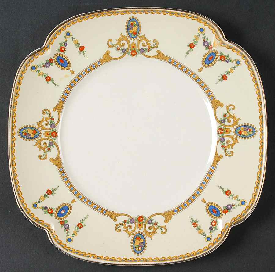 The Jewel Square Salad Plate by Johnson Brothers-1
