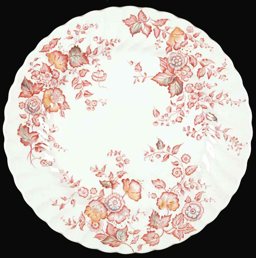 Jolie Pink Mulitcolor Dinner Plate by Johnson Brothers-1