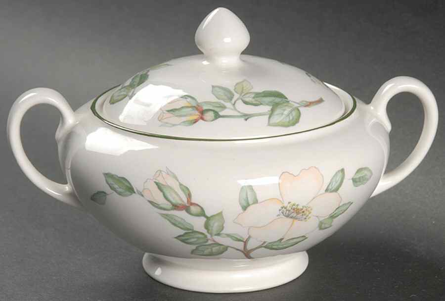 Juliette Sugar Bowl & Lid by Johnson Brothers-1