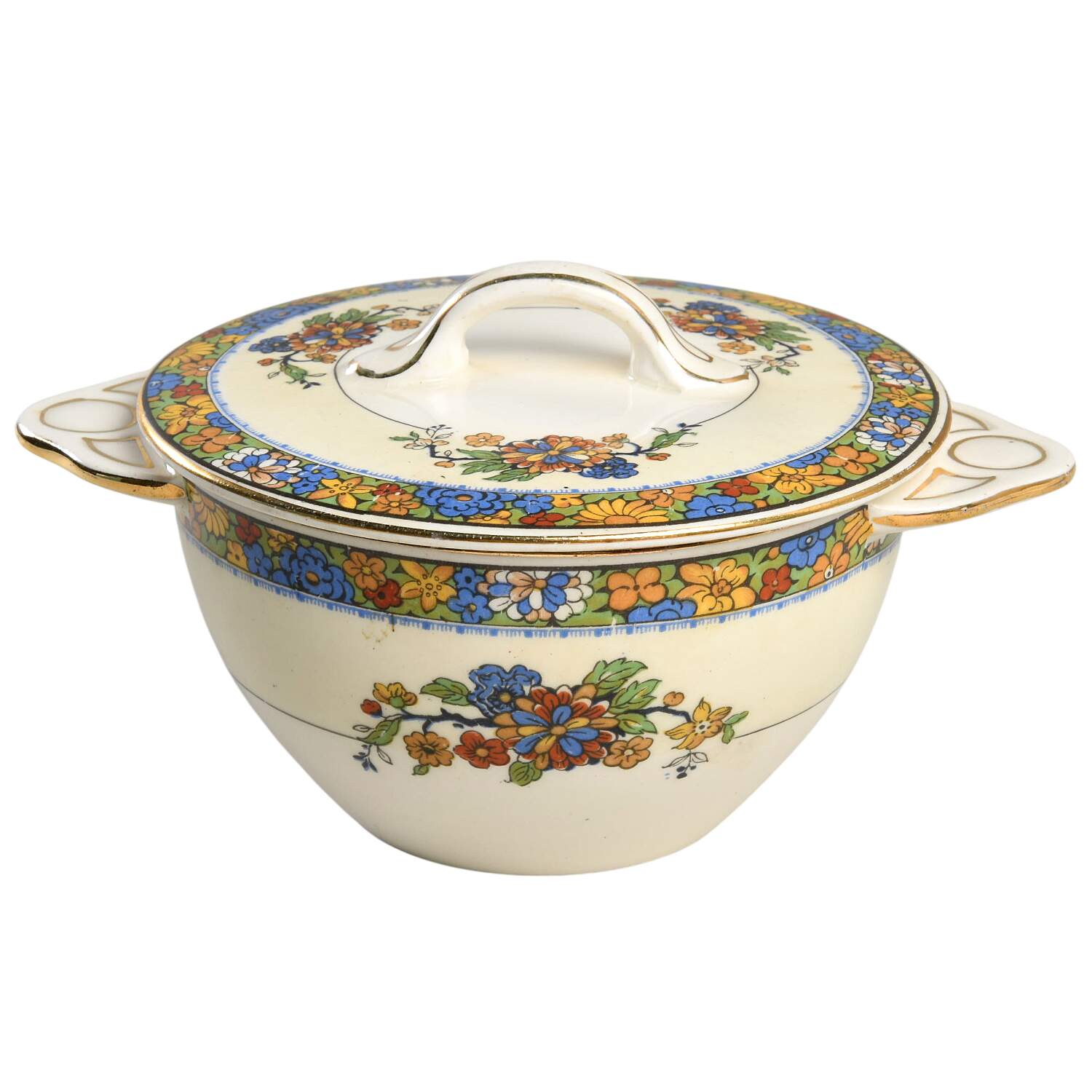Kashan Sugar Bowl & Lid by Johnson Brothers-1