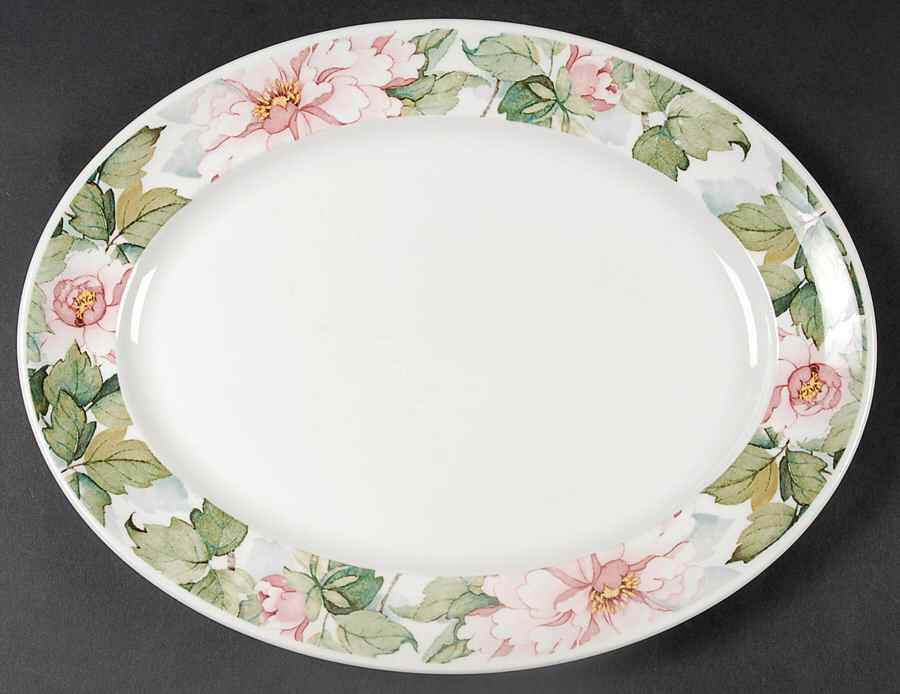 Katherine 13" Oval Serving Platter by Johnson Brothers-1