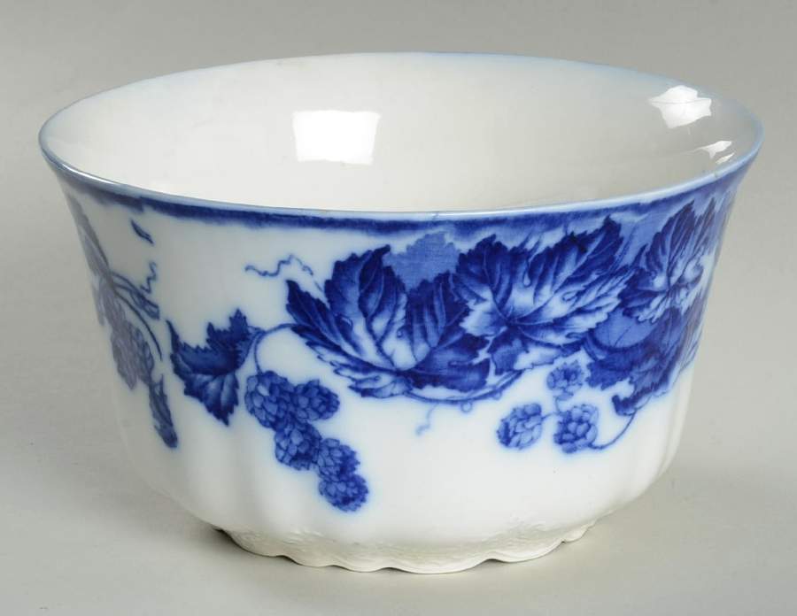 Kenworth (Flow Blue) Cranberry Bowl by Johnson Brothers-1