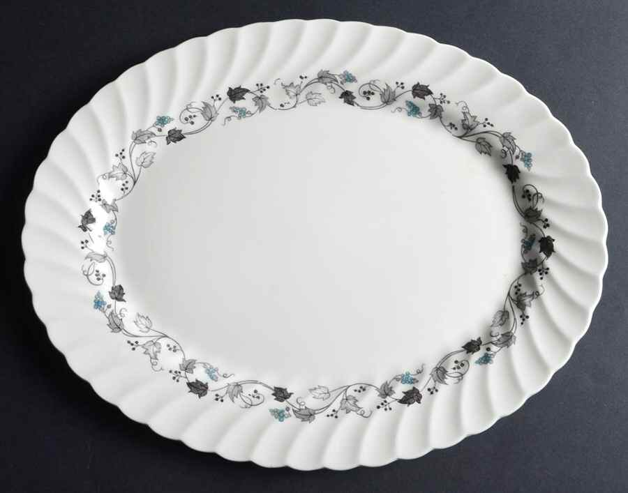 Kensington 12" Oval Serving Platter by Johnson Brothers-1