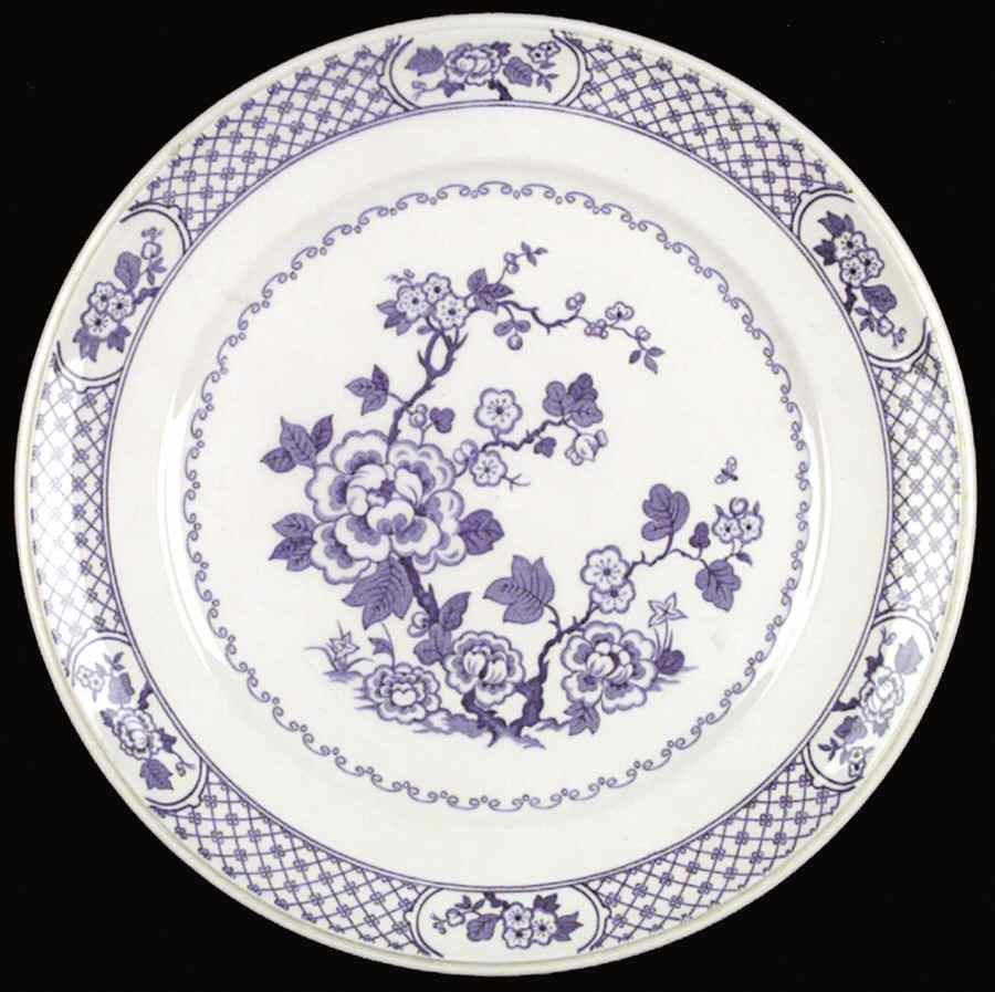 Kyoto Blue and White Dinner Plate by Johnson Brothers-1