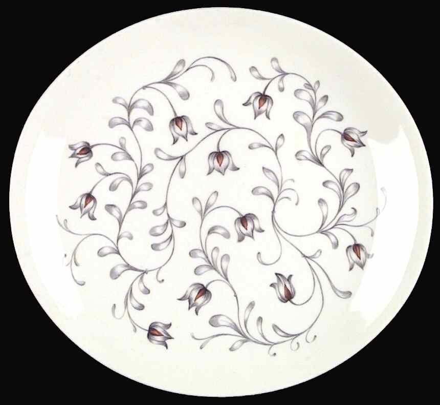 Lace (Gray & Pink) Dinner Plate by Johnson Brothers-1