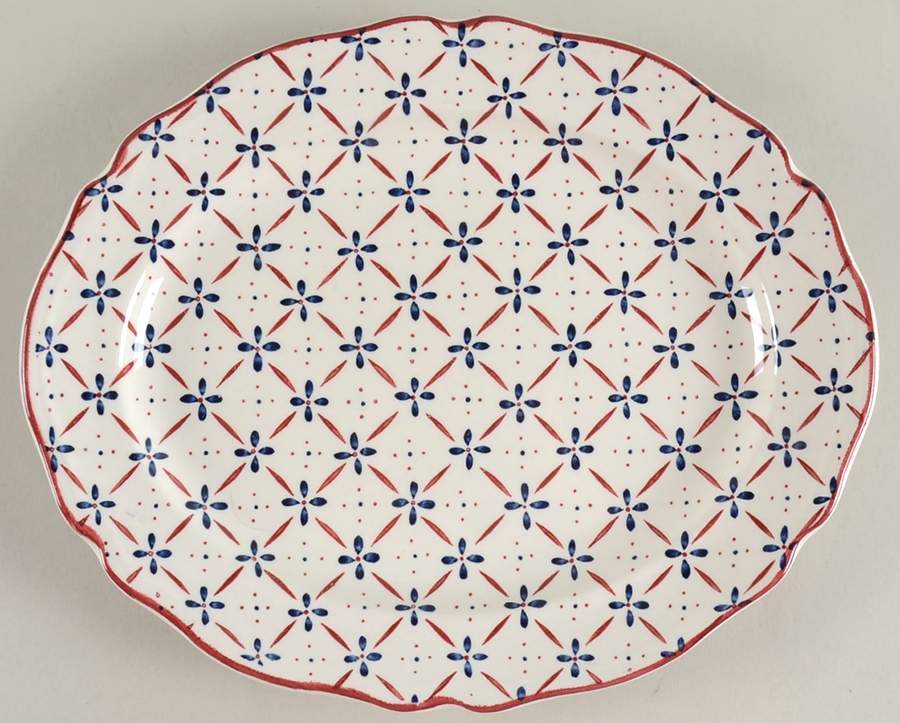 La Rochelle 11" Oval Serving Platter by Johnson Brothers-1