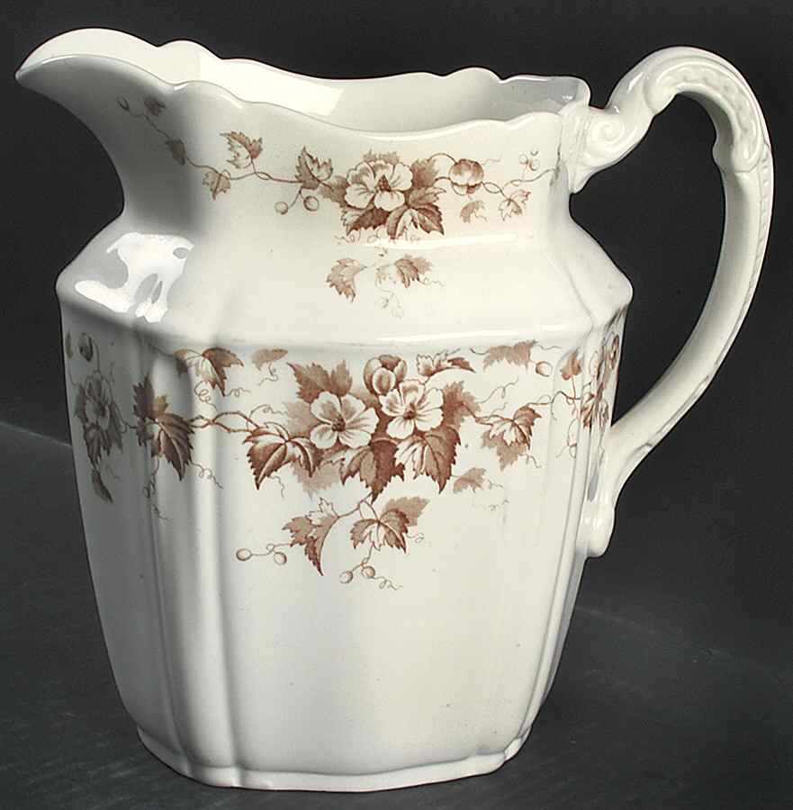 Leighton Brown 48 Oz Pitcher by Johnson Brothers-1