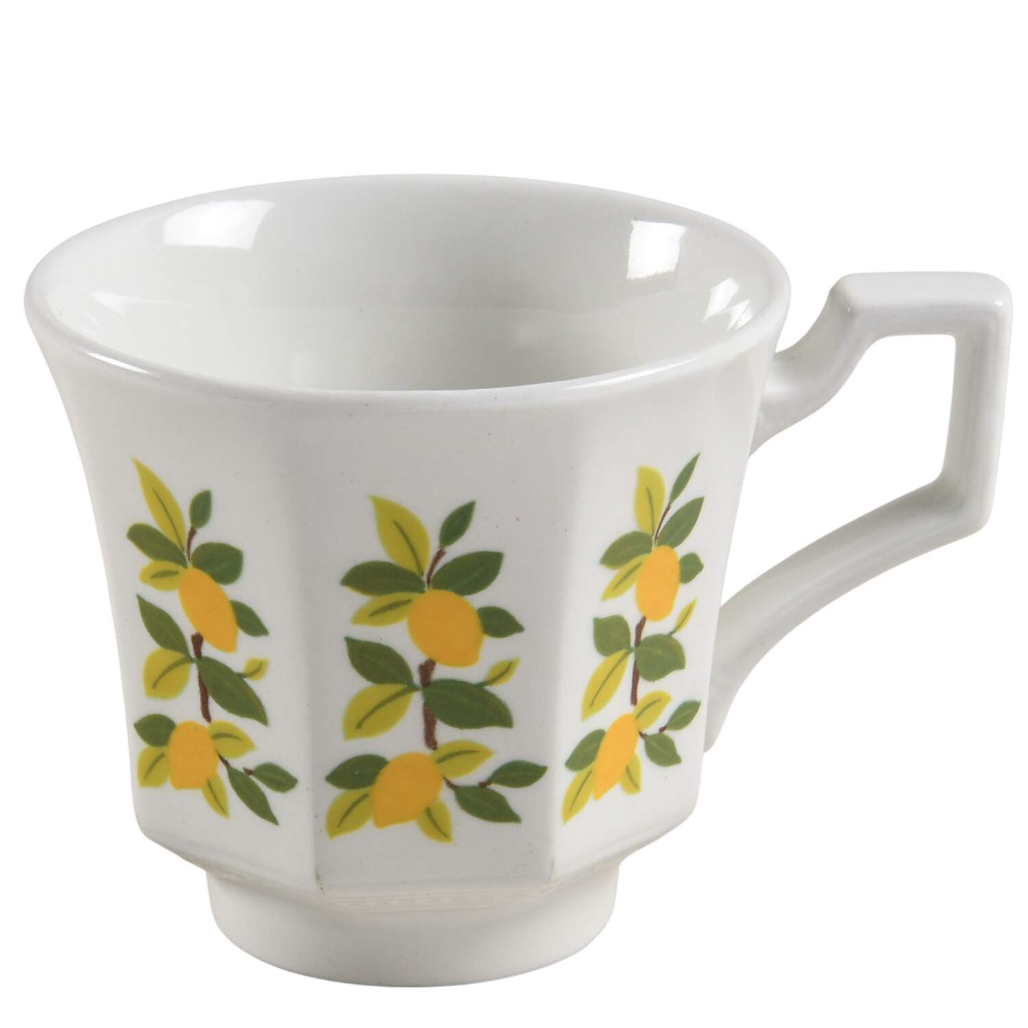 Lemon Tree (Heritage, Octagonal) Flat Cup by Johnson Brothers-1