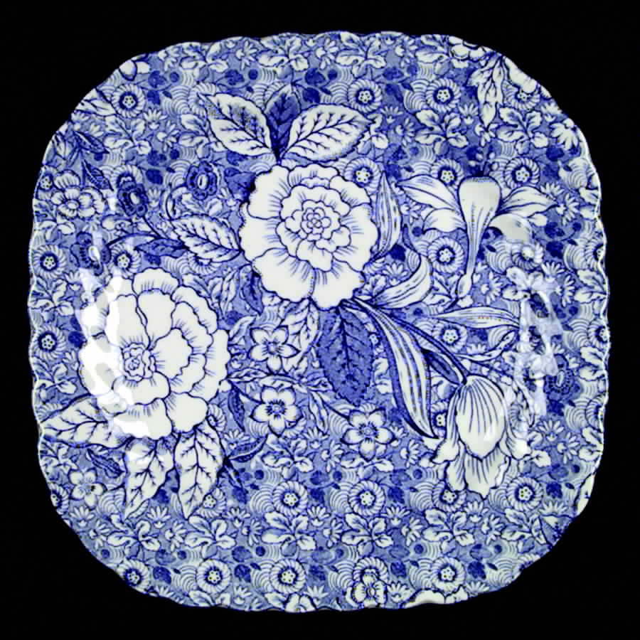 Liberty Blue Square Salad Plate by Johnson Brothers-1