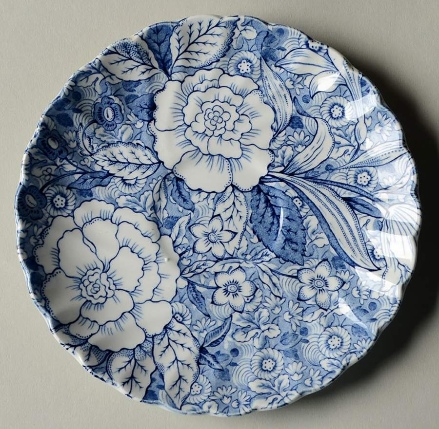 Liberty Blue Saucer by Johnson Brothers-1