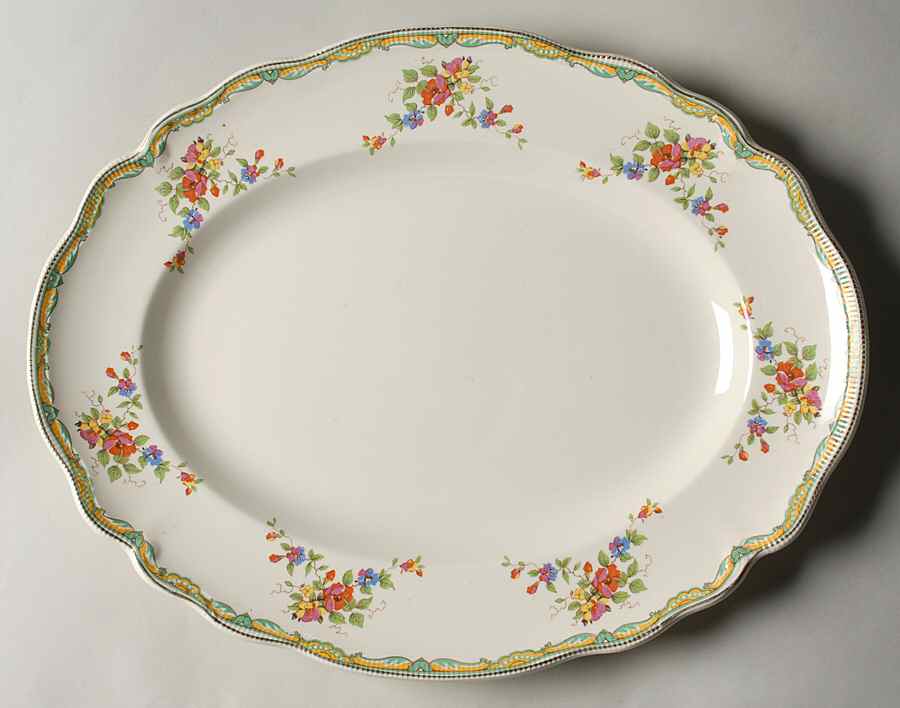 Lichfield 14" Oval Serving Platter by Johnson Brothers-1