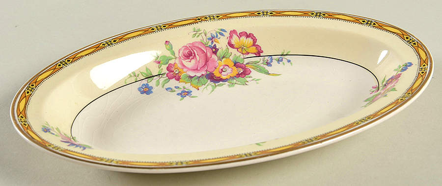 Lorraine Relish/Gravy Underplate by Johnson Brothers-1