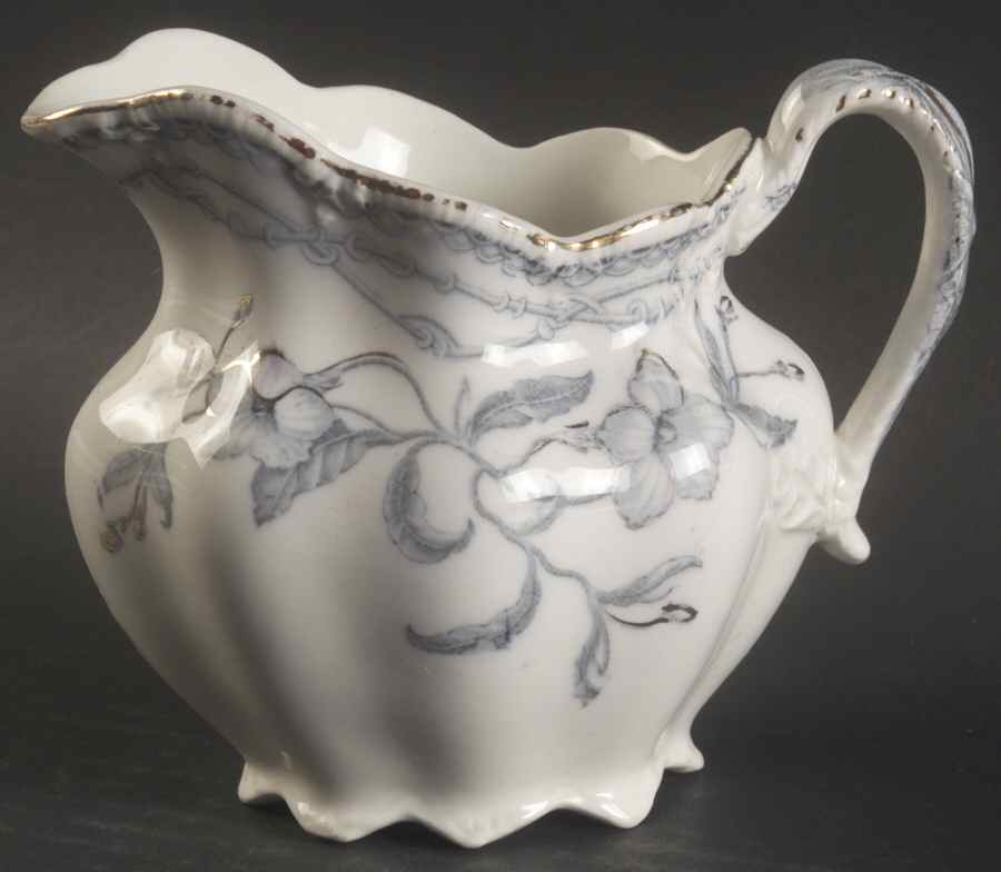 The Lothair (Blue, Gold Accents) Creamer by Johnson Brothers-1
