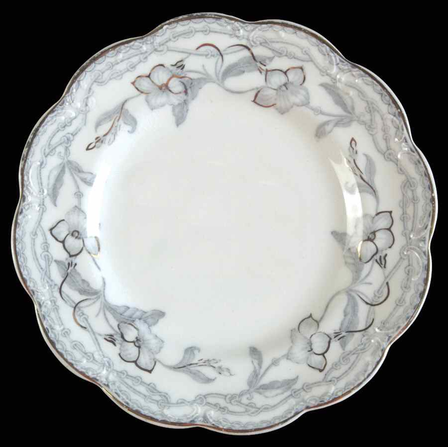 The Lothair (Blue, Gold Accents) Bread & Butter Plate by Johnson Brothers-1