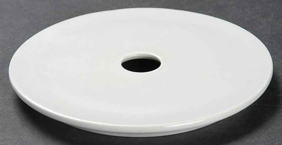 The Lothair (Blue, Gold Accents) Strainer for Round Butter by Johnson Brothers-1