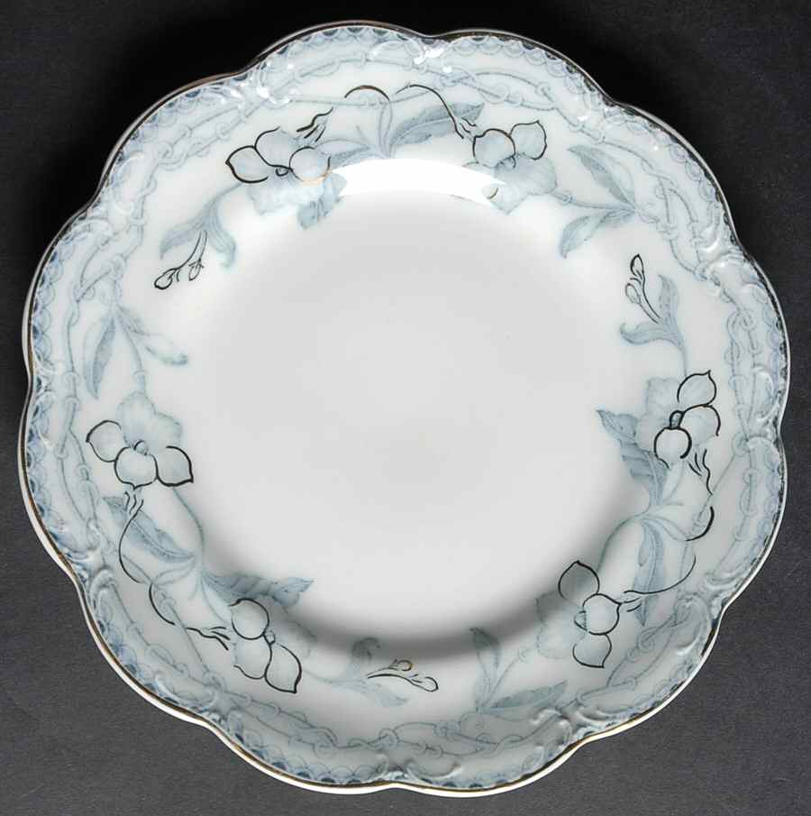 The Lothair (Blue, Gold Accents) Salad Plate by Johnson Brothers-1