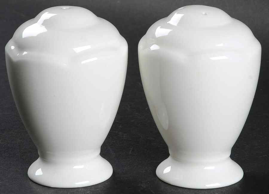 London White Salt & Pepper Set by Johnson Brothers-1