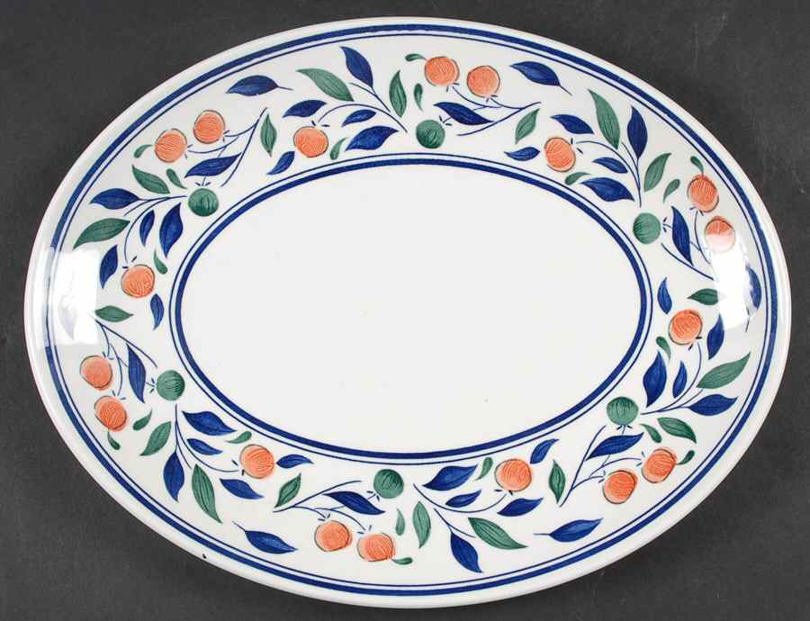 Lugano 11" Oval Serving Platter by Johnson Brothers-1