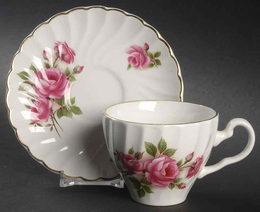 Lynmere Flat Cup & Saucer Set by Johnson Brothers-1