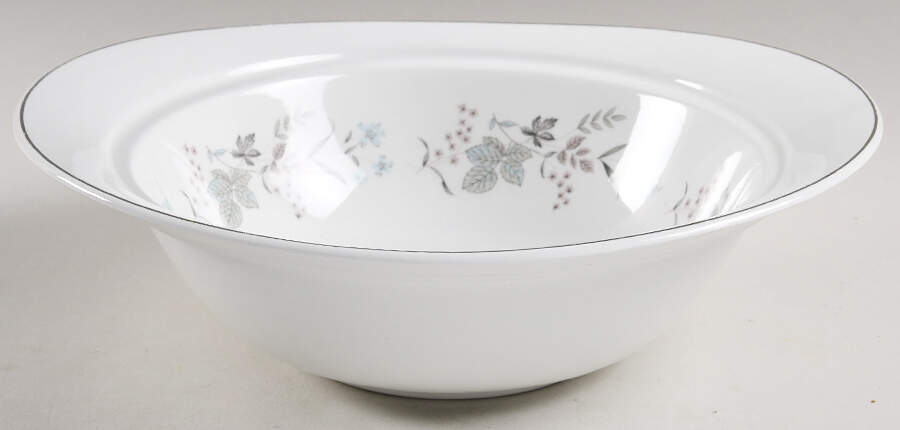 Lynton (Older, Snowhite) Round Vegetable No Lid by Johnson Brothers-1
