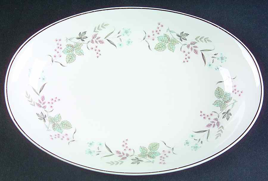 Lynton (Older, Snowhite) Relish/Gravy Underplate by Johnson Brothers-1
