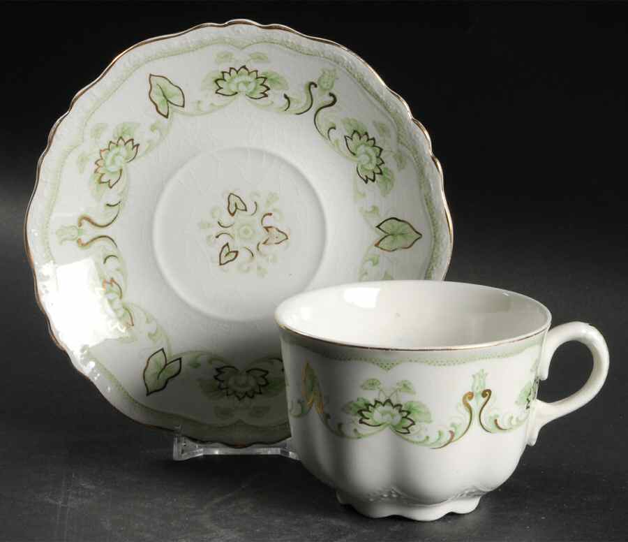 The Madrid Oversized Cup & Saucer Set by Johnson Brothers-1