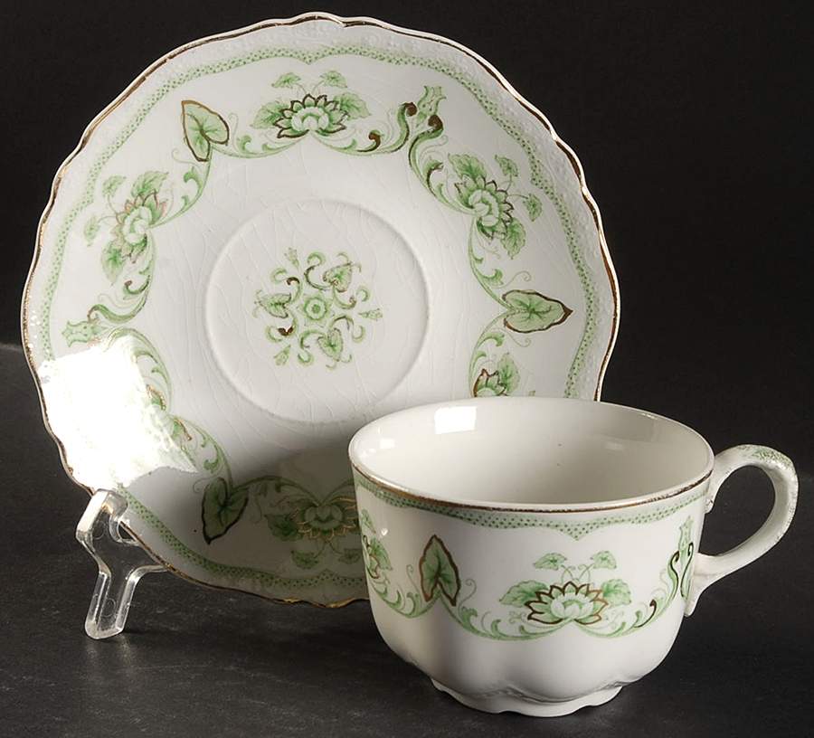 The Madrid Flat Cup & Saucer Set by Johnson Brothers-1
