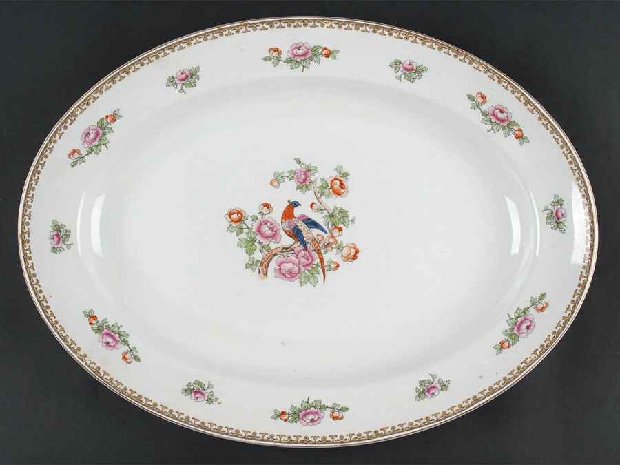 The Madras 16" Oval Serving Platter by Johnson Brothers-1