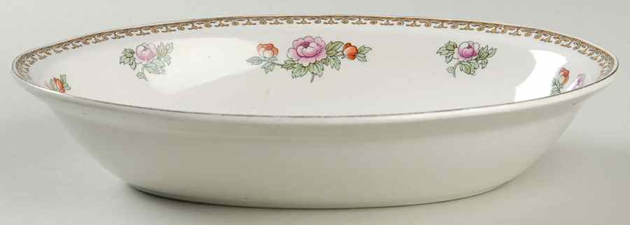 The Madras 10" Oval Vegetable Bowl by Johnson Brothers-1