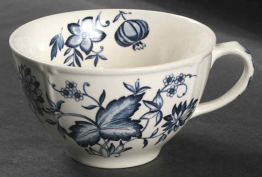 Malvern Blue Flat Cup by Johnson Brothers-1