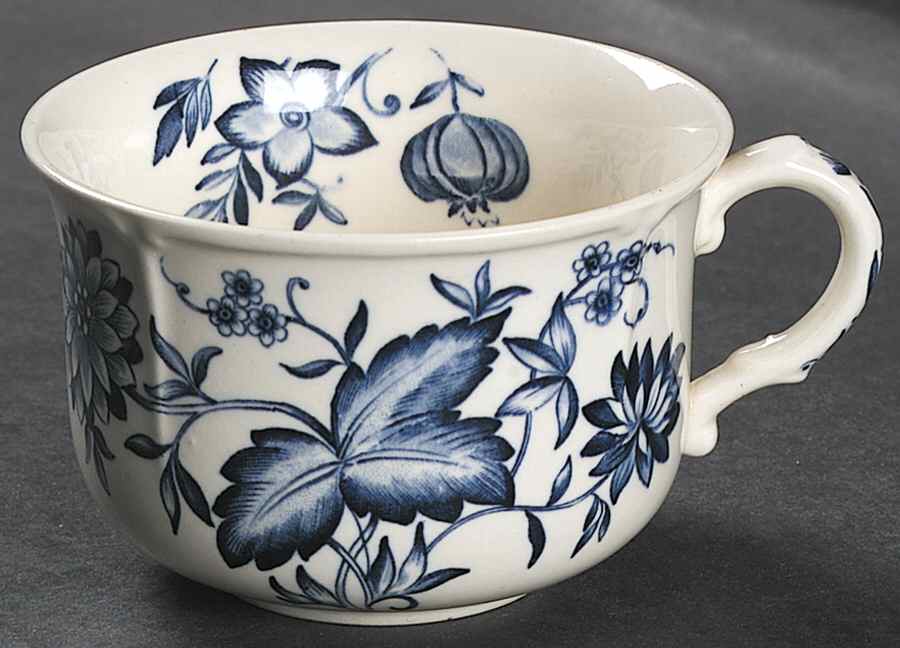 Malvern Blue Flat Cup by Johnson Brothers-1