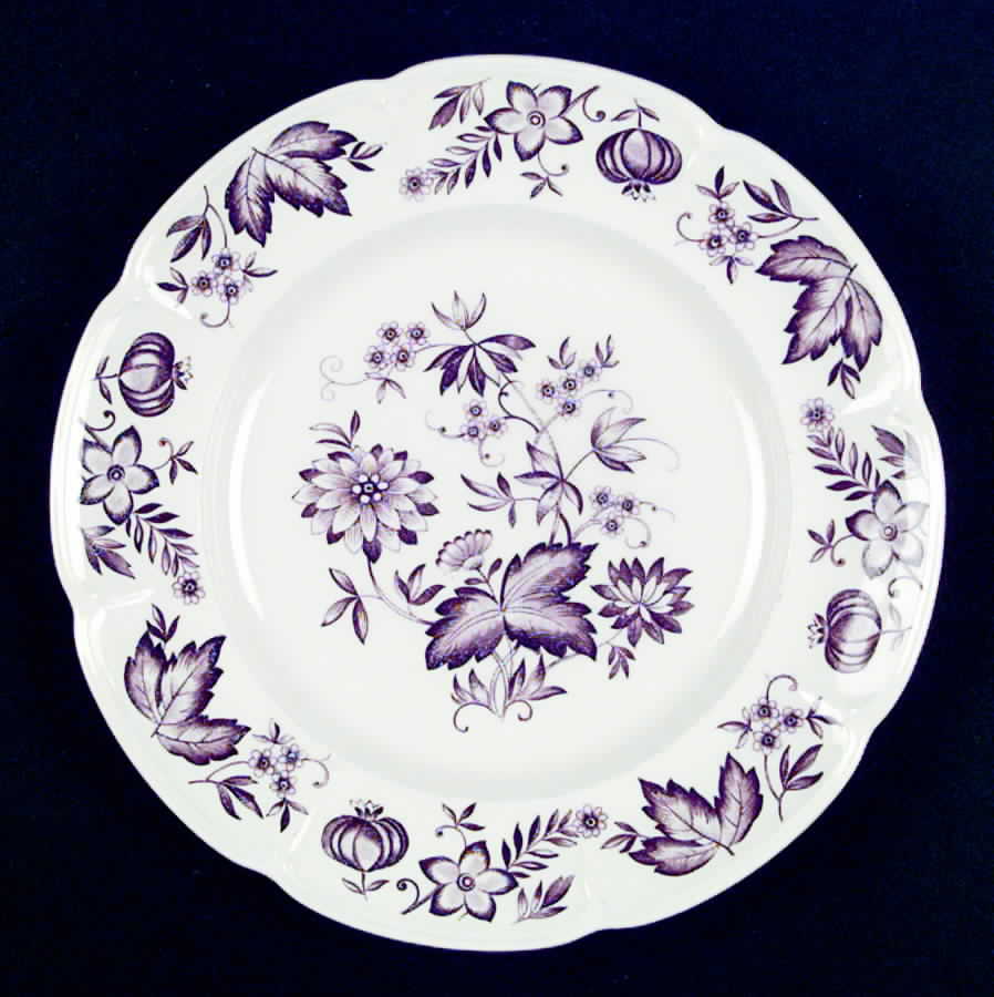 Malvern Plum Dinner Plate by Johnson Brothers-1