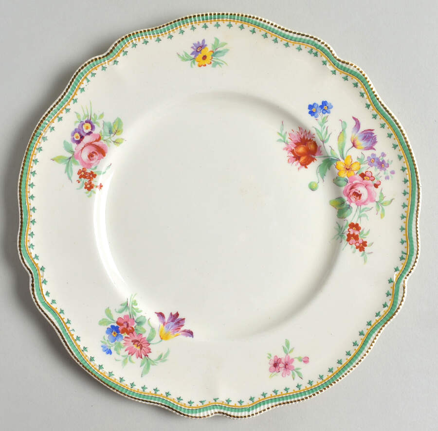 Malvern (Old Staffordshire) Luncheon Plate by Johnson Brothers-1