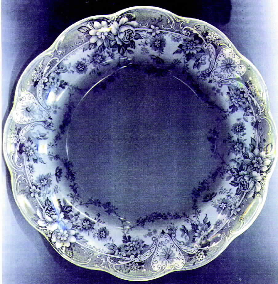 Marlboro Blue Gray (No Trim) Dinner Plate by Johnson Brothers-1