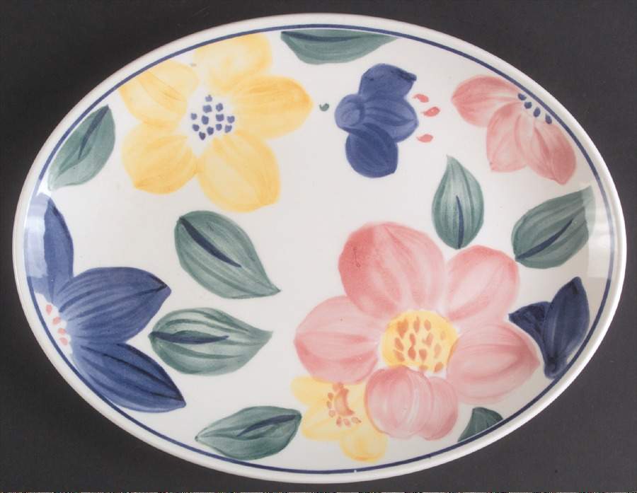 Marie 11" Oval Serving Platter by Johnson Brothers-1