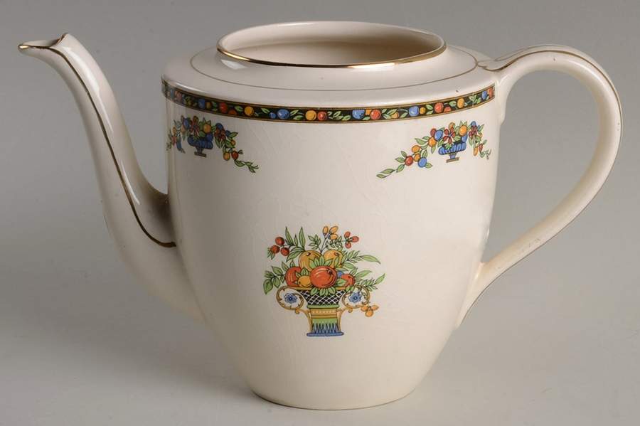 Marjorie Teapot No Lid by Johnson Brothers-1
