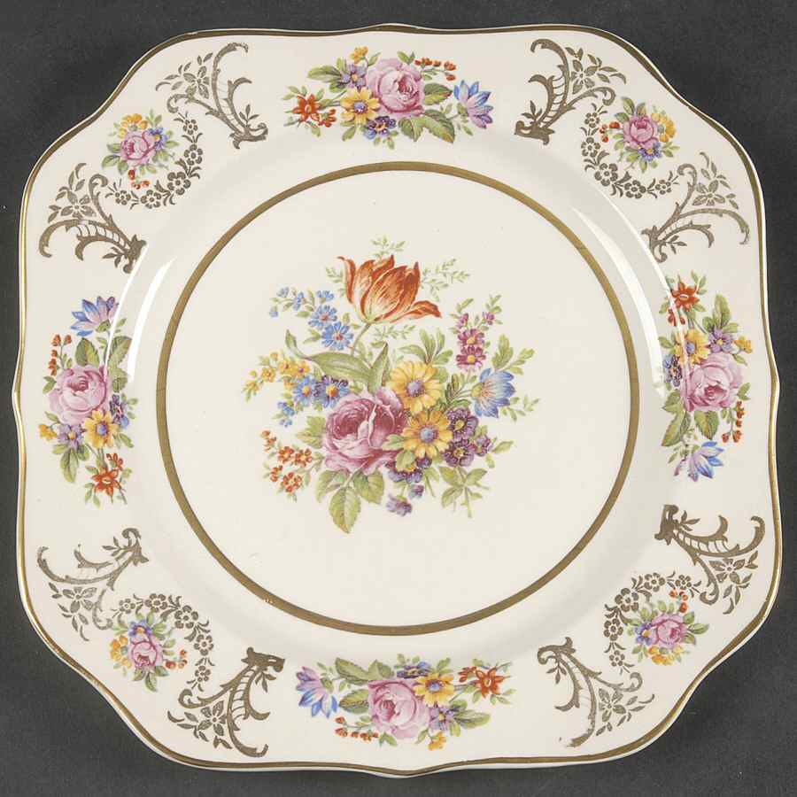 Marlborough Square Salad Plate by Johnson Brothers-1