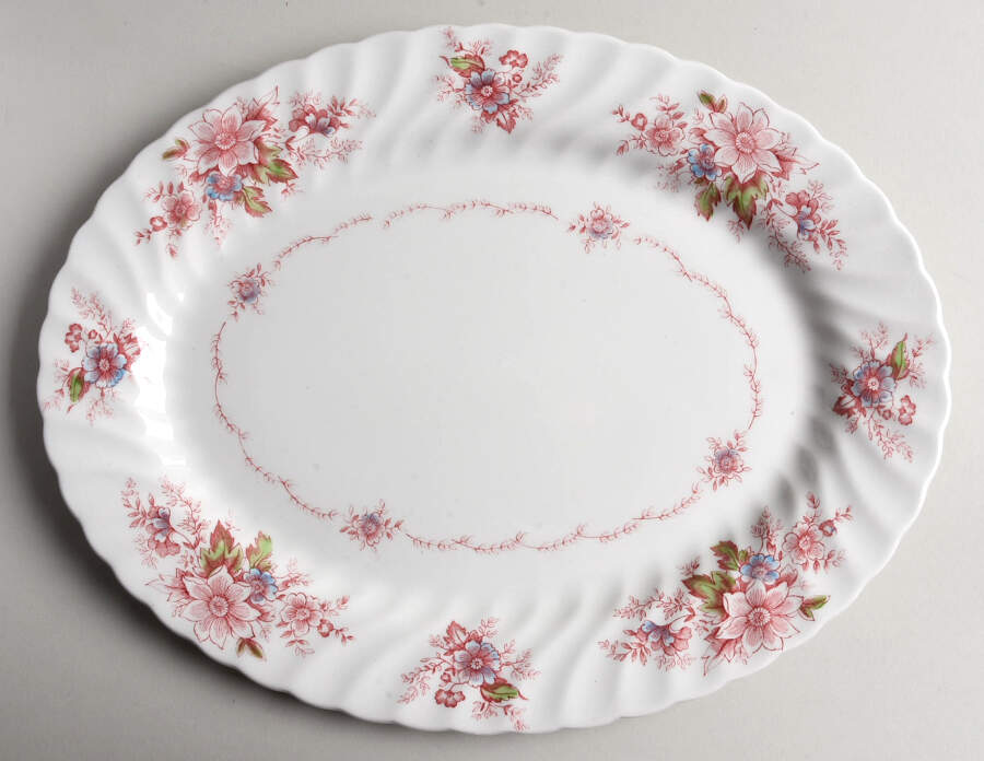 Marlow (Newer) 11" Oval Serving Platter by Johnson Brothers-1