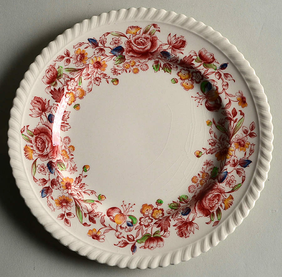 Margaret Rose Pink Multicolor Salad Plate by Johnson Brothers-1