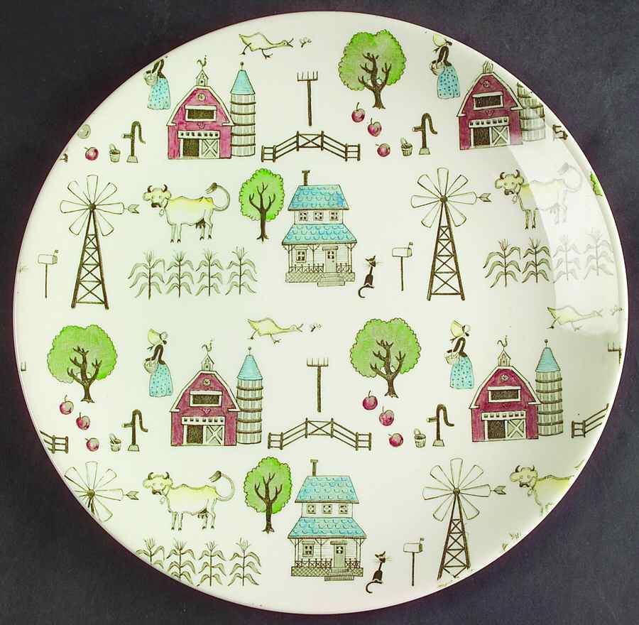 Mcdonald's Farm Dinner Plate by Johnson Brothers-1